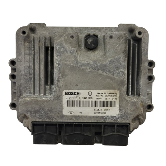 RENAULT MASTER MOVANO BOSCH ECU / 0281011940 / 8200311550 / 8200442263 / BOSCH