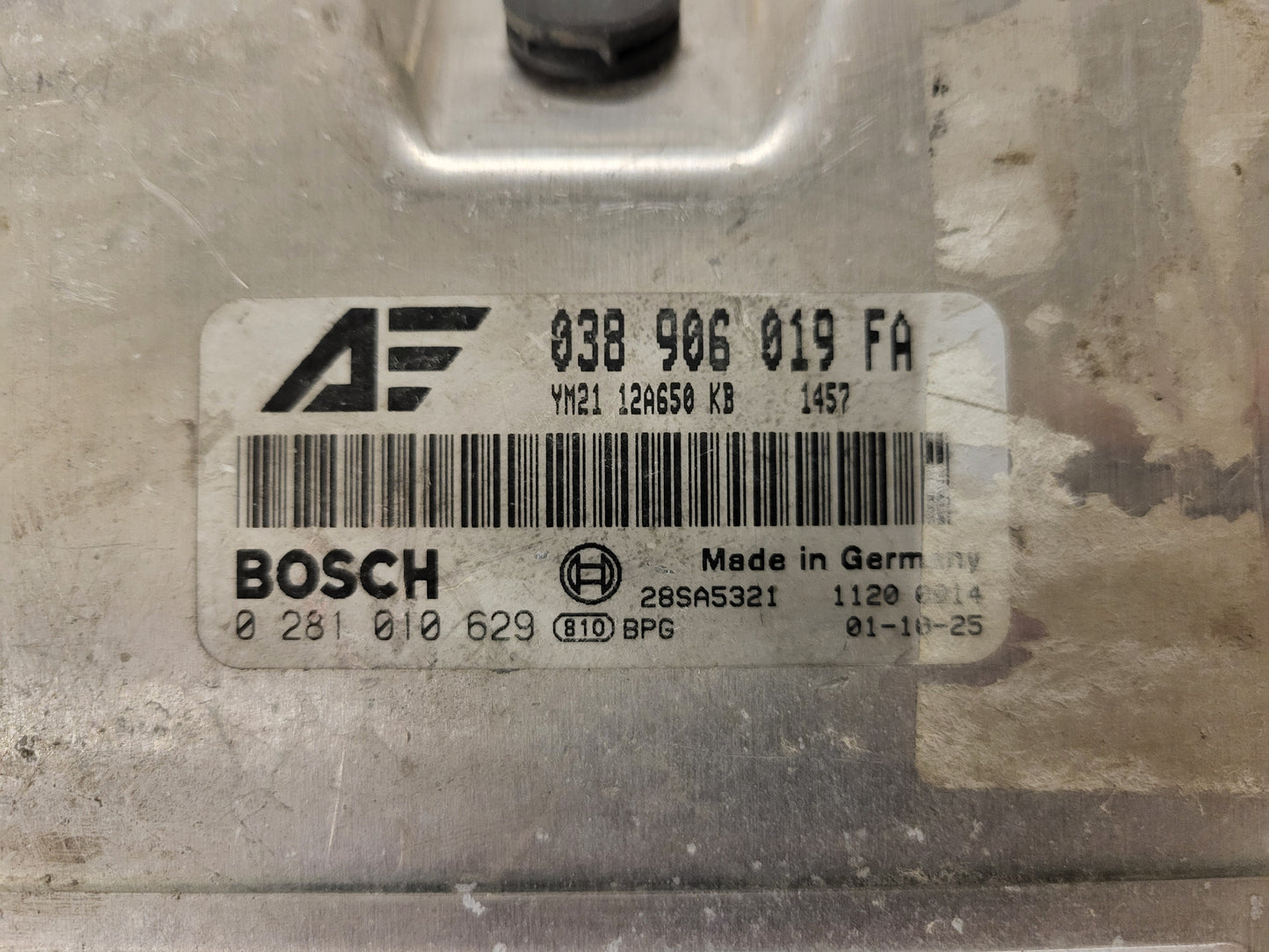 FORD GALAXY ECU / 038906019FA / 0281010629 / EDC15P+ / BOSCH