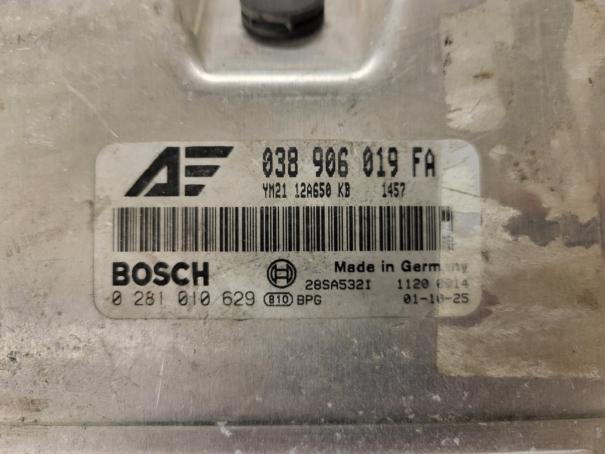 3x FORD GALAXY ECU / 038906019FA / 0281010629 / EDC15P+ / BOSCH BULK STOCK