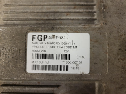 LANCIA YPSILON ECU MJD 6JF.Y1 / 5519581 / HW01C / 71600.007.03