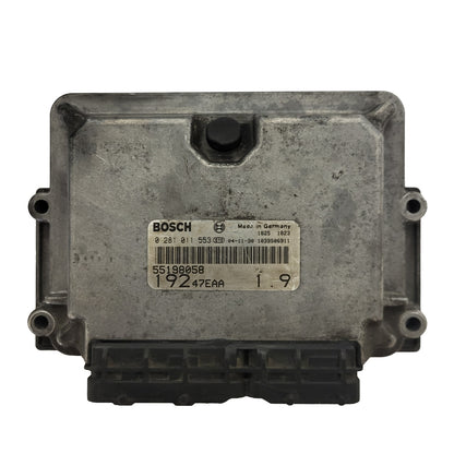 Fiat STILO ECU / 0281011553 / 55198058 / 19247EAA / BOSCH