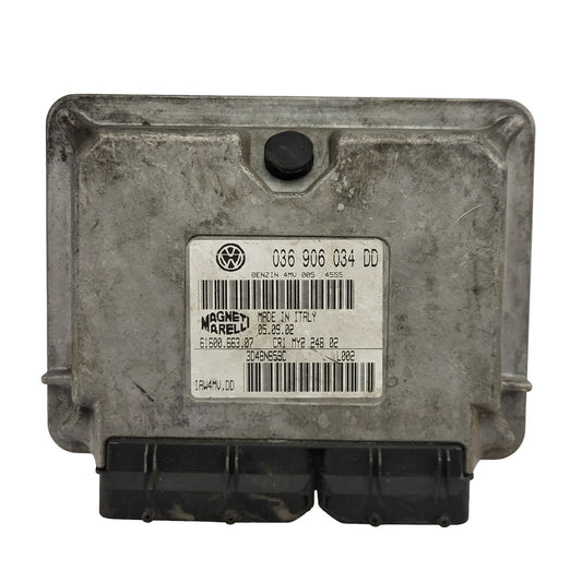 VW POLO ECU / 036906034DD / IAW4MV.DD / 61600.663.02 / MAGNETI MARELLI