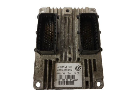 FIAT PUNTO ECU / IAW5SF3.M2 / IAW 5SF3.M2 / 51798651 / HW300 / 61601.099.08