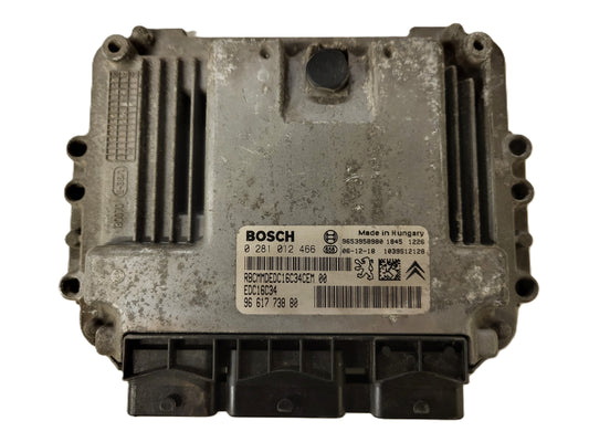 CITROEN XSARA PICASSO 1.6 HDI ECU / 0281012466 / 9661773880 / 9653958980 / BOSCH