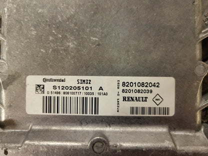 DACIA SANDERO LOGAN 1.2 16V ECU 8201082042 / S120205101A / 8201082039 S120205101