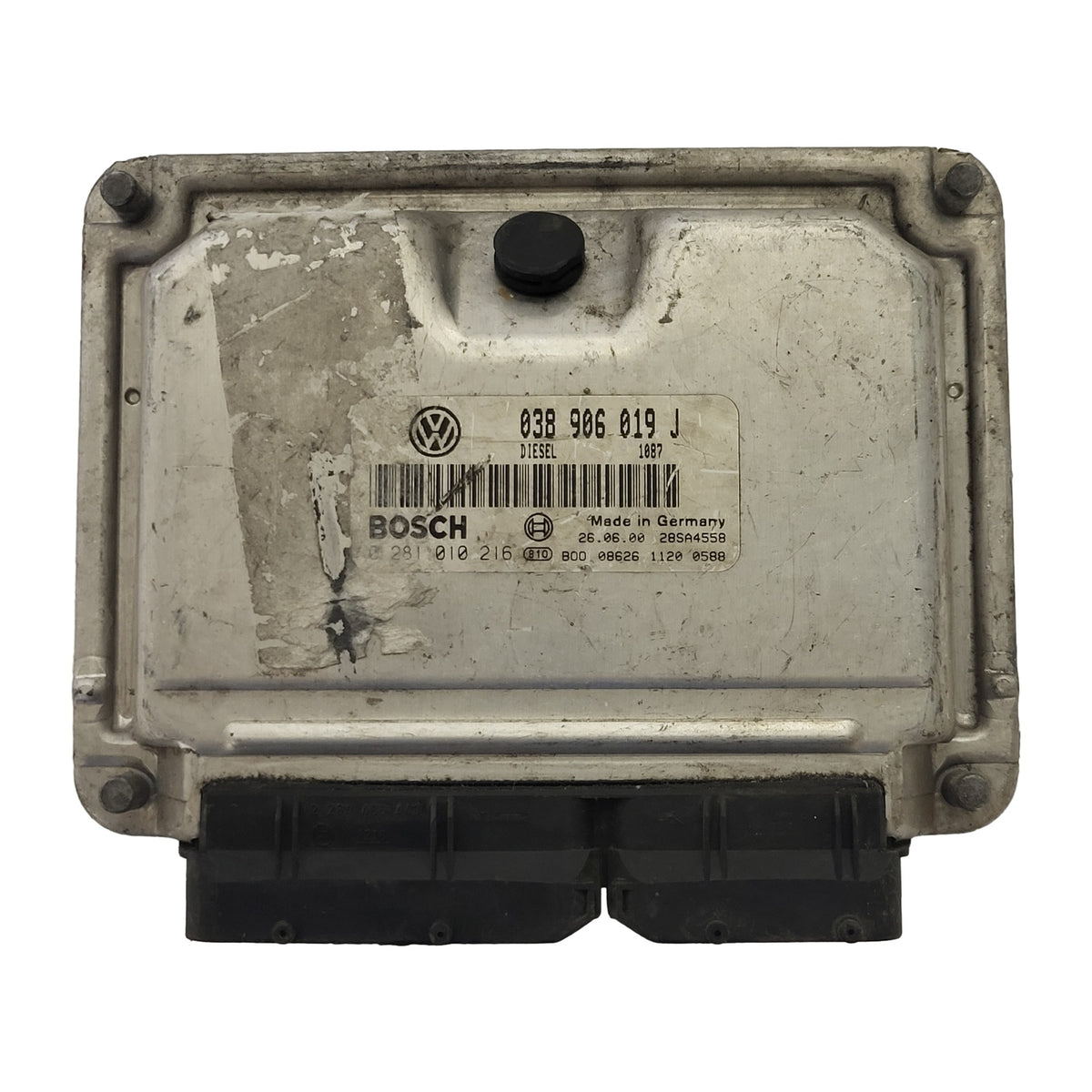 VW SHARAN ECU / 038906019J / 0281010216 / EDC15P+ / BOSCH - B12-22 - 1