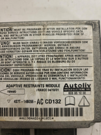 FORD MONDEO MK3 ECU MODULE / 4S7T-14B056-AC / 4S7T14B056AC / CD132