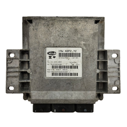 PEUGEOT CITROEN ECU / IAW 48P2.72 / SW 9648568480 / HW 9645989480 / MAGNETI - B13-11 - 1