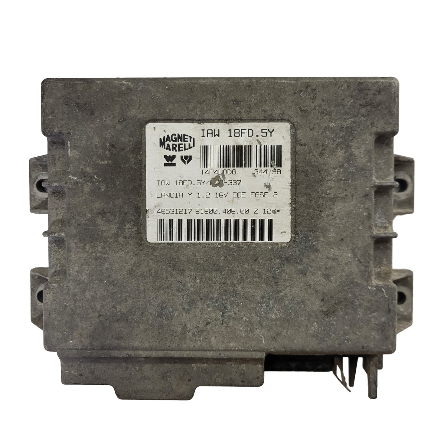 LANCIA Y 1.2 16V ECU / 46531217 / IAW 18FD.5Y / 61600.406.00 / MAGNETI MARELLI