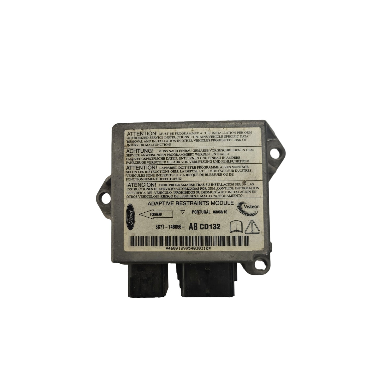 FORD MONDEO MK3 ECU MODULE / 3S7T-14B056-AB / 3S7T14B056AB / CD132