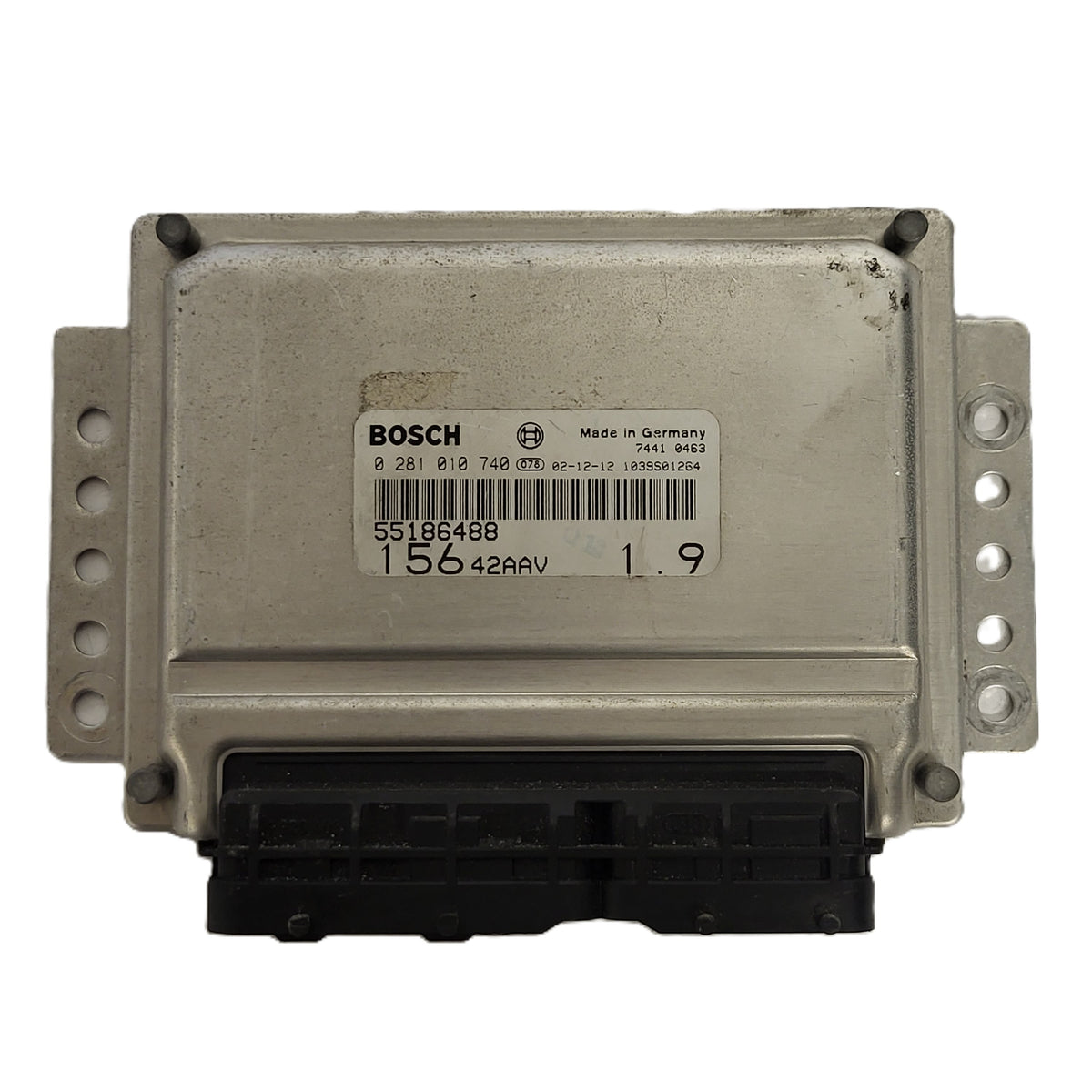 ALFA ROMEO 156 ECU / 0281010740 / 55186488 / BOSCH - B13-18 - 1