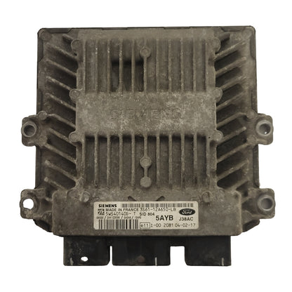 FORD FIESTA 1.4 ECU / 3S61-12A650-LB / 5WS40140D-T / SID804 / 5AYB J38AC - B13-21 - 1