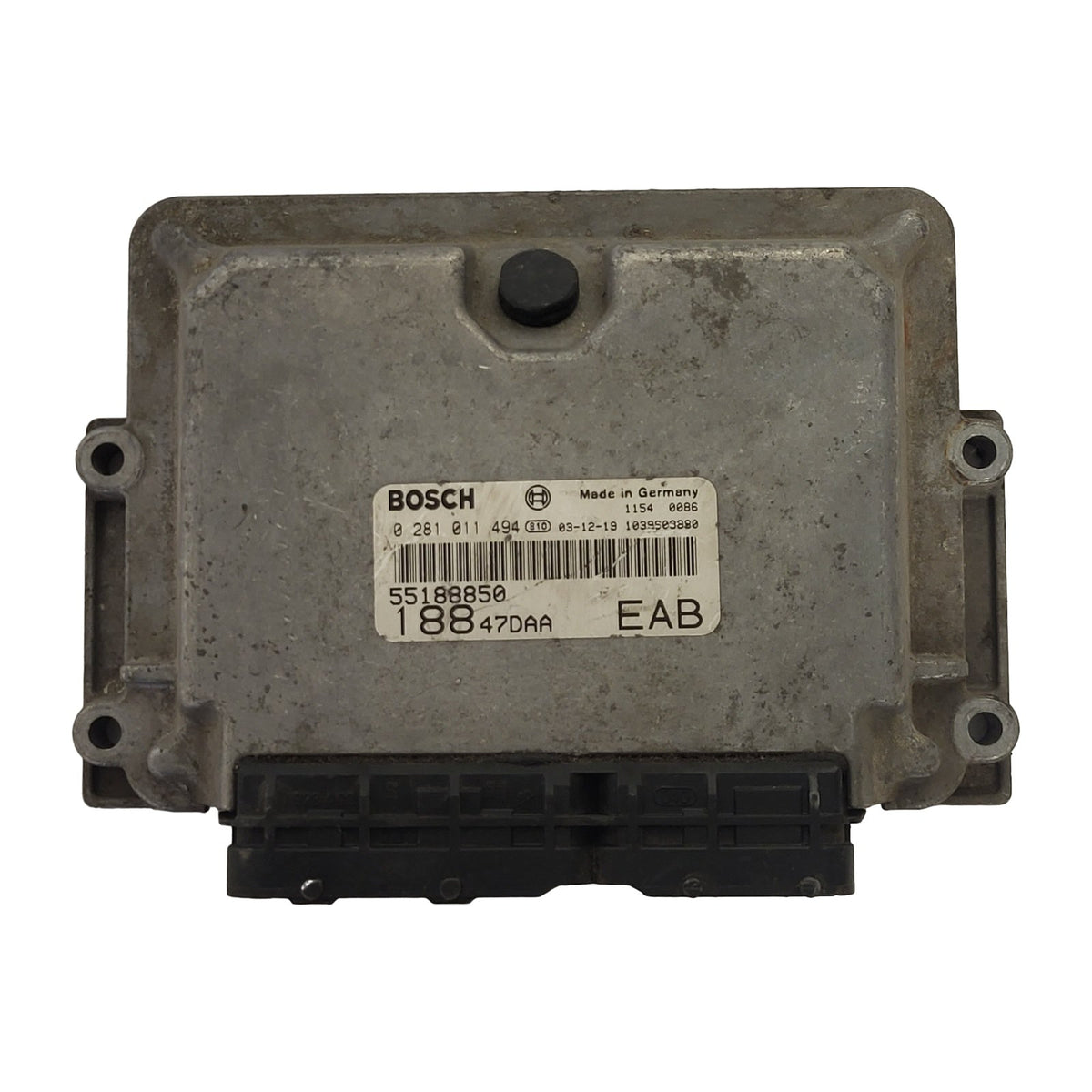 3x FIAT PUNTO ECU / 0281011494 / 55188850 / BOSCH BULK STOCK