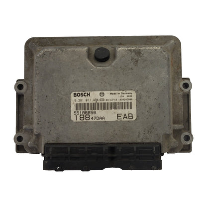 3x FIAT PUNTO ECU / 0281011494 / 55188850 / BOSCH BULK STOCK