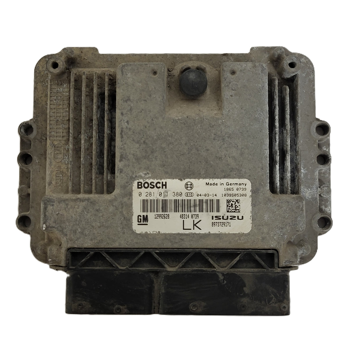 OPEL ASTRA H ECU / 0281011380 / 12992628 / BOSCH - B14-10 - 1