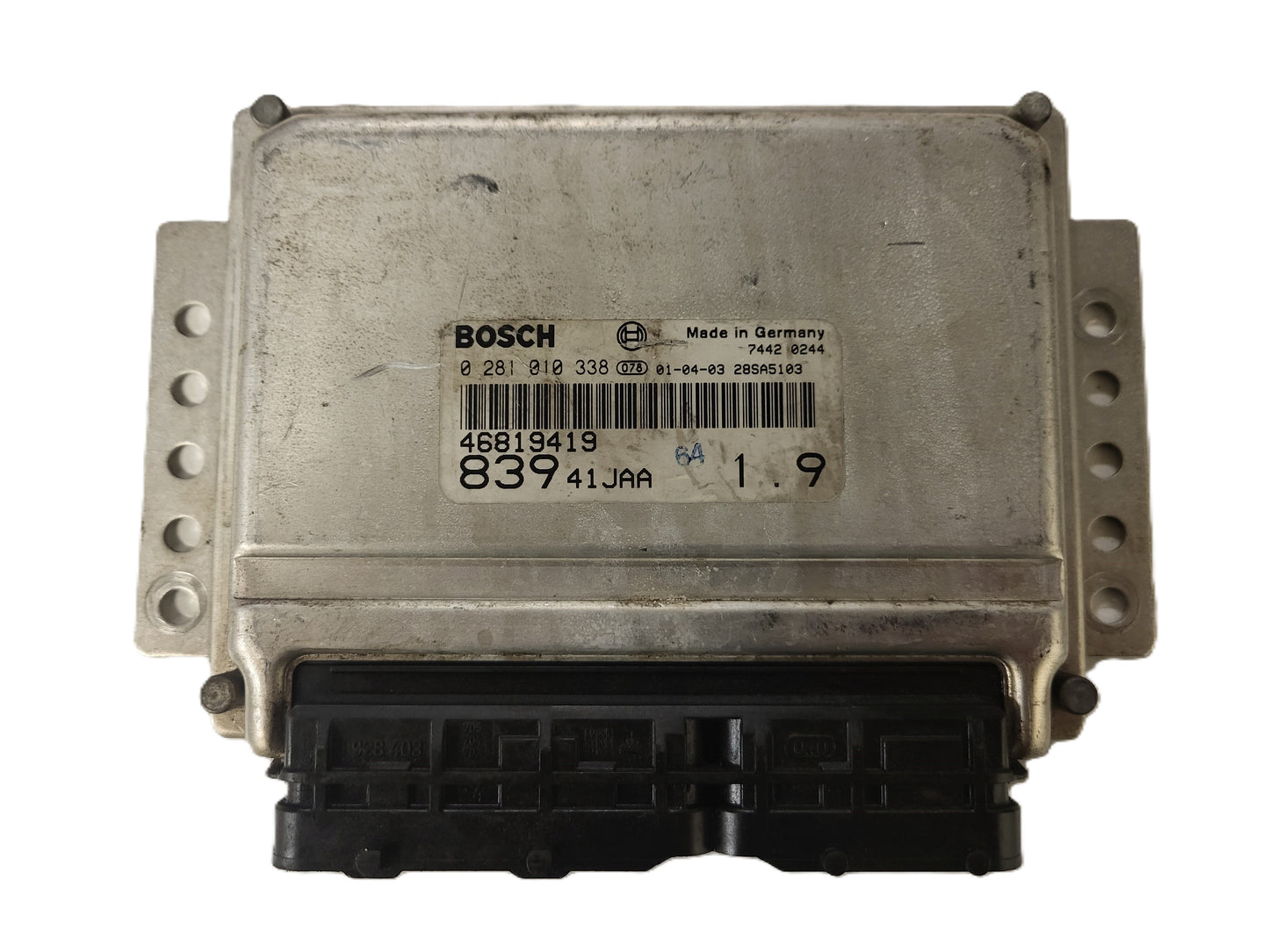 LANCIA LYBRA 1.9 JTD ECU / 0281010338 / 46819419 / BOSCH