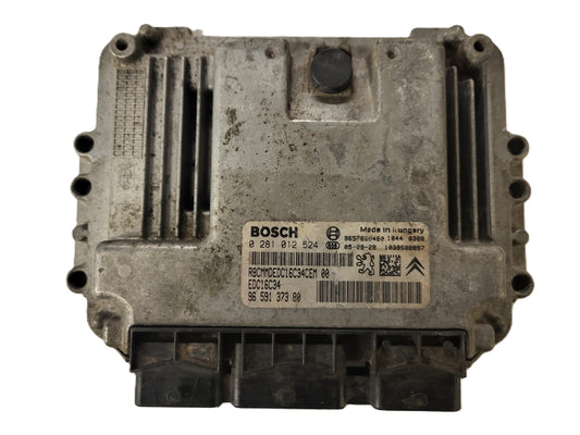 PEUGEOT CITROEN ECU / 0281012524 / 9659137380 / EDC16C34 / BOSCH