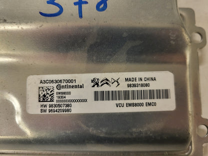 PEUGEOT CITROEN ECU / A3C0630670001 / 9830507380 / 9694209980 / 9839318080