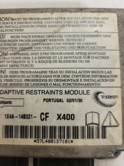 JAGUAR X-TYPE ECU MODULE / 1X4A-14B321-CF / 1X4A14B321CF / X400