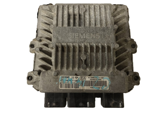 CITROEN C2 1.4 HDI ECU / 5WS40113B-T / 9651399880 / 9647568180 / SID804 /SIEMENS