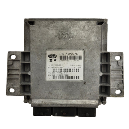 PEUGEOT 206 ECU / IAW 48P2.76 / 9643707380 / 9644925780 / MAGNETI MARELLI