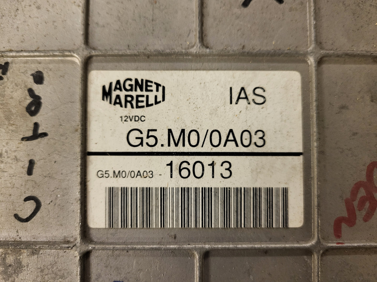 CITROEN PEUGEOT ECU / G5.M0/0A03-16013 / G5.M0/0A03 / MAGNETI MARELLI