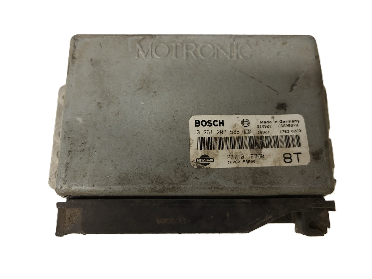 NISSAN MICRA ECU / 0261207586 / 23710 1F760 / 237101F760 / 1F760-58600 / BOSCH