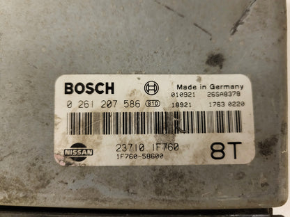 NISSAN MICRA ECU / 0261207586 / 23710 1F760 / 237101F760 / 1F760-58600 / BOSCH