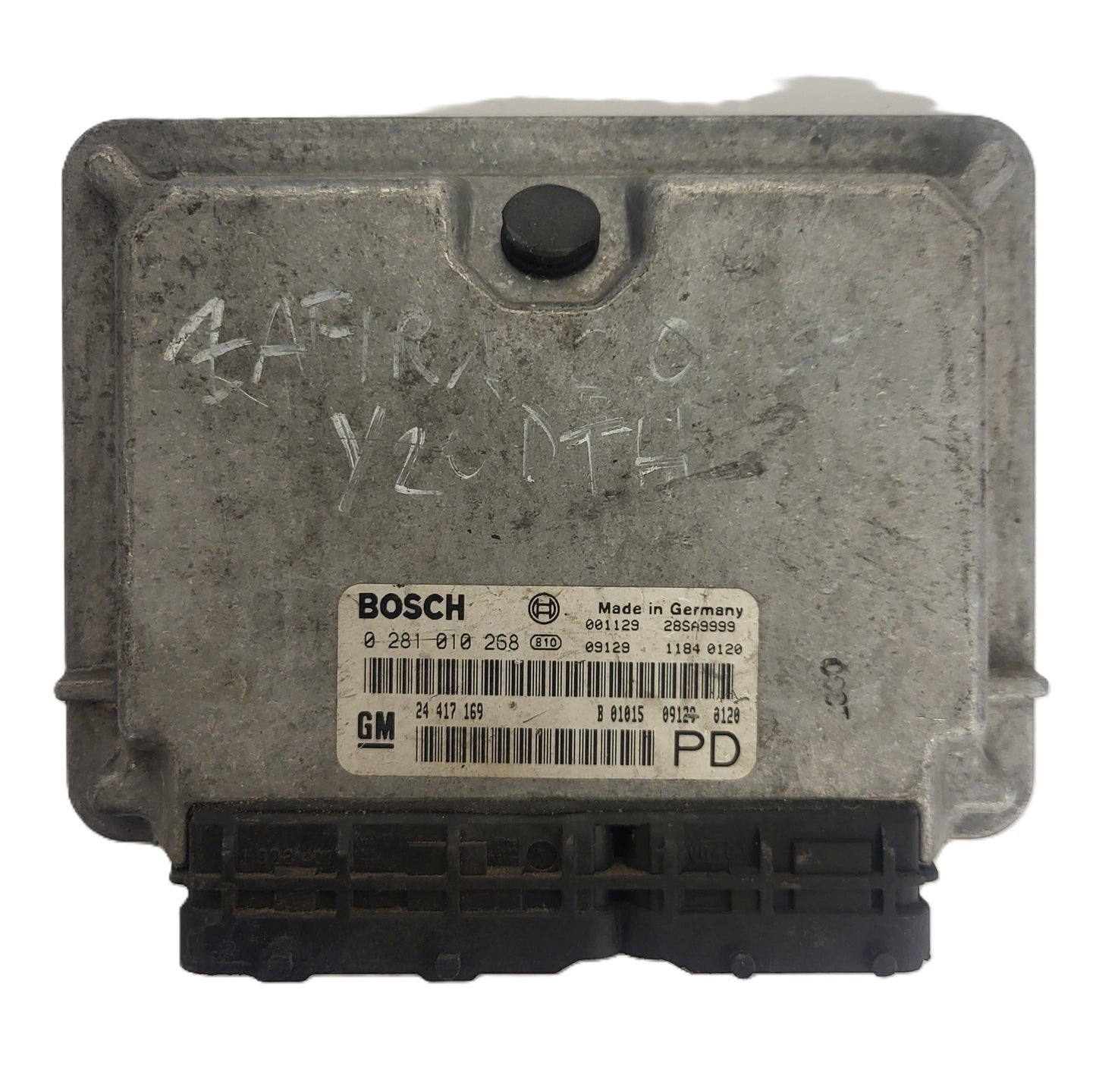 Opel Zafira 2.0 ECU / 0281010268 / 24417169 / BOSCH
