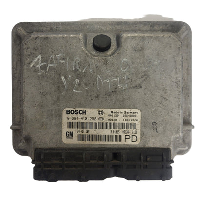 Opel Zafira 2.0 ECU / 0281010268 / 24417169 / BOSCH