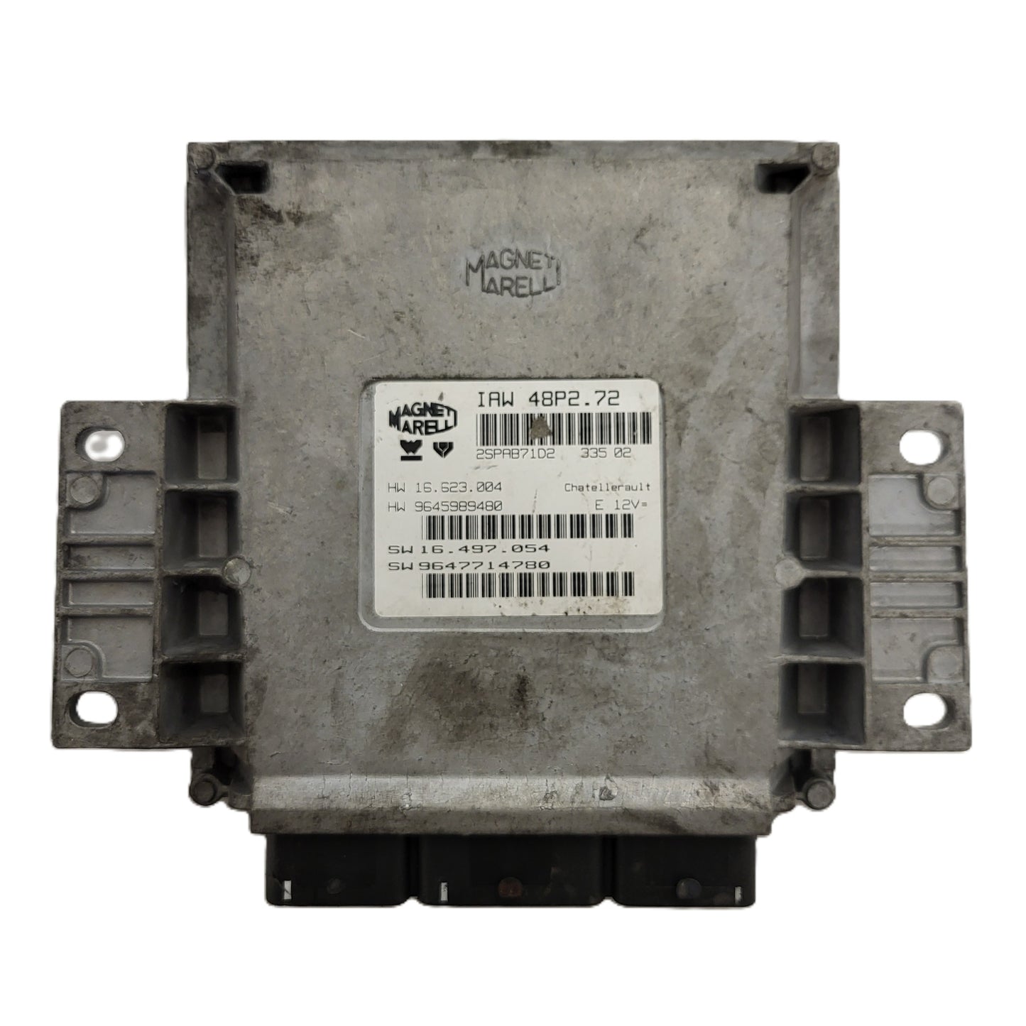 PEUGEOT CITROEN ECU / IAW48P2.72 / SW 9647714780 / HW 9645989480 / MAGNETI MARELLI