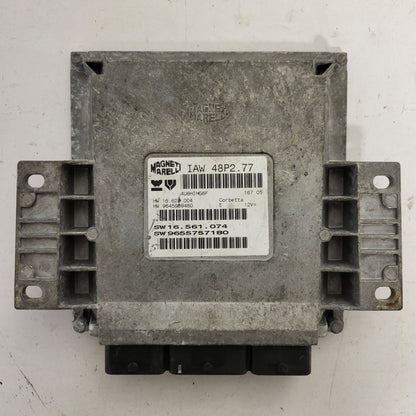 PEUGEOT 206 ECU / IAW 48P2.77 / 9655757180 / 9645989480 / MAGNETI MARELLI - B15-20 - 1