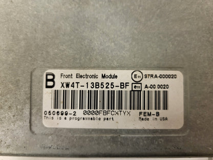 JAGUAR S-TYPE ECU / XW4T-13B525-BF / FRONT ELECTRONIC MODULE