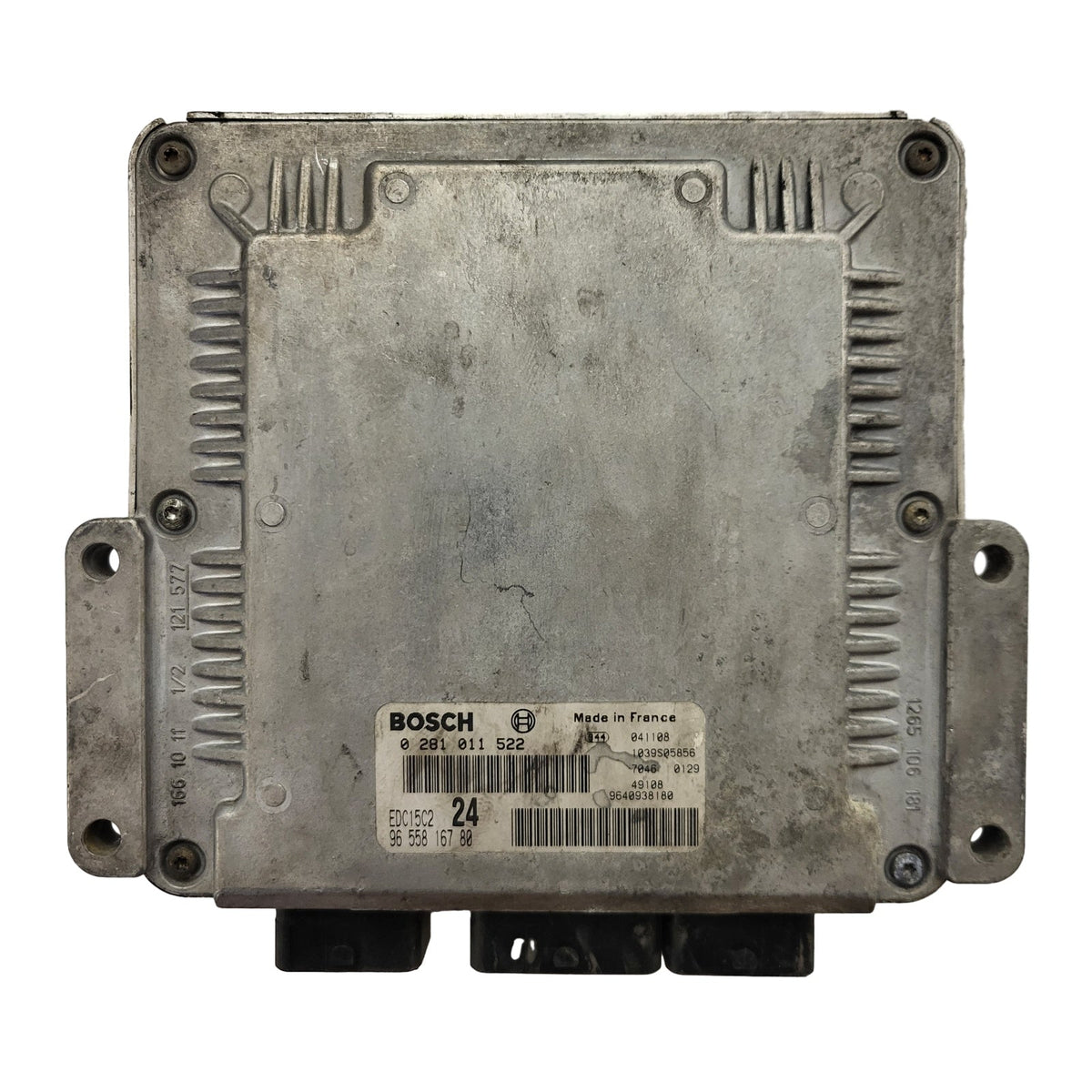 3x Fiat Ulisse 807 C8 ECU / 0281011522 / 9650932080 / 9640938180 / EDC15C2 / BOSCH BULK STOCK