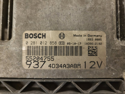 3x ALFA ROMEO 147 ECU / 0281012858 / 55204755 / BOSCH BULK STOCK