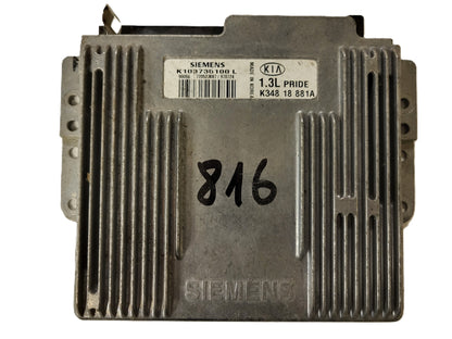KIA PRIDE 1.3 ECU / K34818881A / K103735100L / SIEMENS