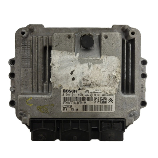 CITROEN C4 ECU / 0281011629 / EDC16C34 / 9651132880 / BOSCH - B16-14 - 1