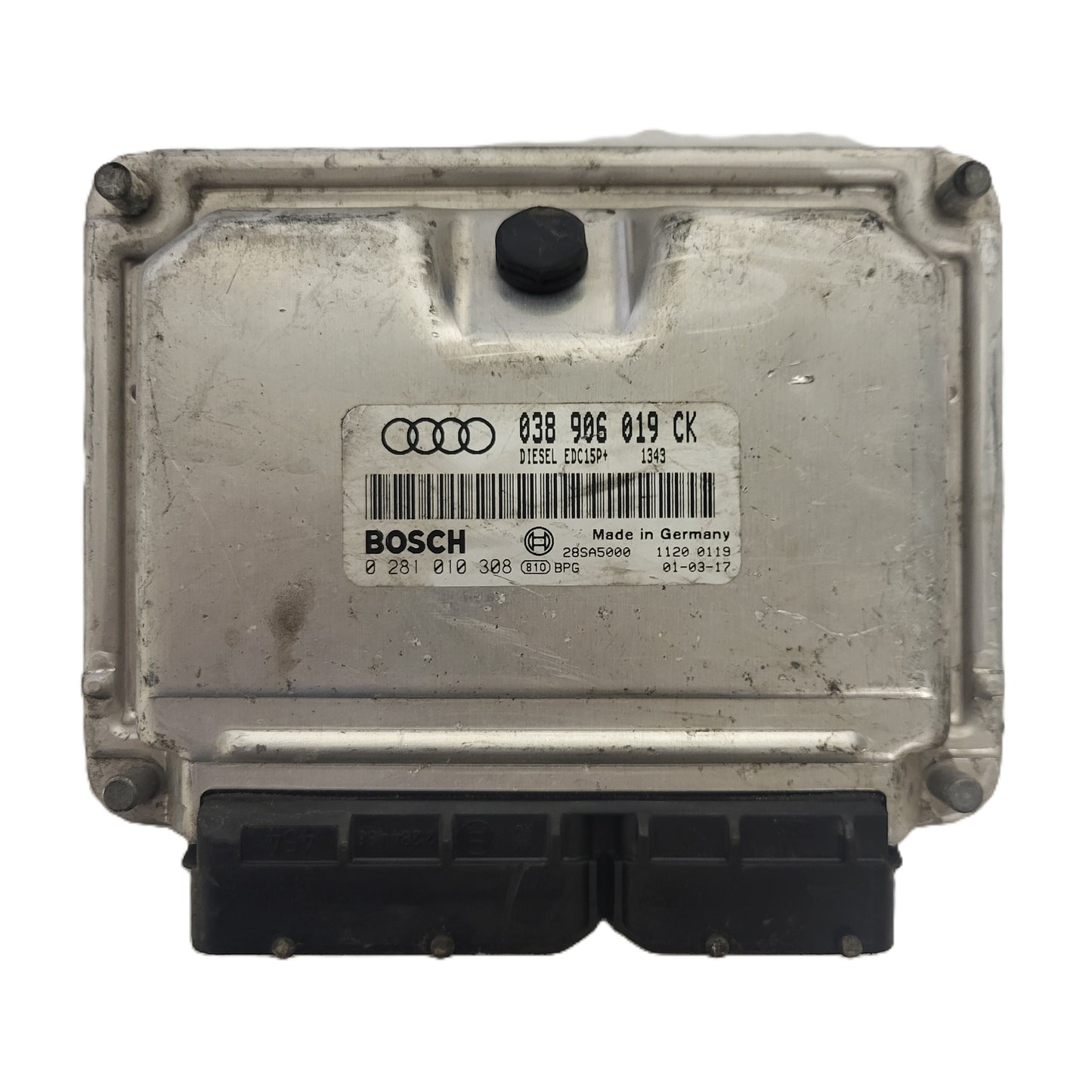 AUDI A3 ECU / 038906019CK / EDC15P+ / 0281010308 / BOSCH