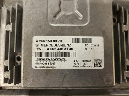 MERCEDES BENZ A B ECU / A2661538979 / A0024463140 / 5WK90958 / SIEMENS