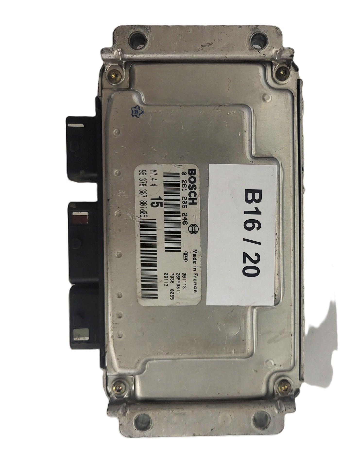 Peugeot Citroen ECU / 0261206246 / M7.4.4 / 9637838780 / BOSCH