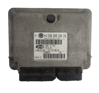 VW GOLF ECU / 036906034CN / IAW 4MV.GC / 61600.612.04 / MAGNETI MARELLI