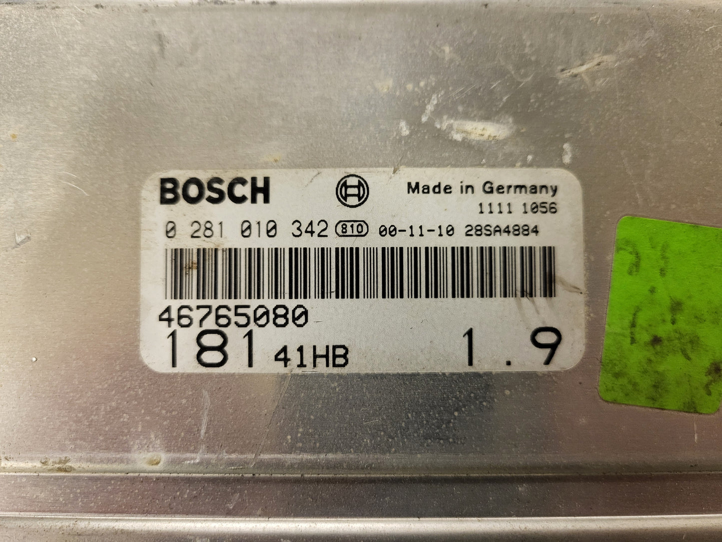 FIAT MAREA ECU / 0281010342 / 46765080 / BOSCH