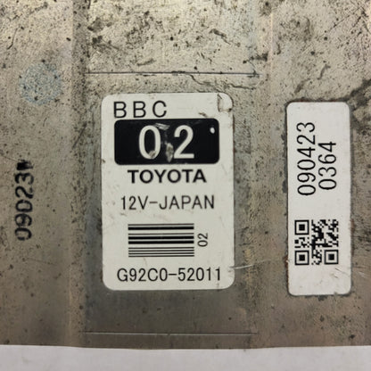 TOYOTA ECU / G92C0-52011 /