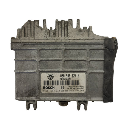 VW POLO  AROSA ECU / 030906027E / 0261203932 / BOSCH