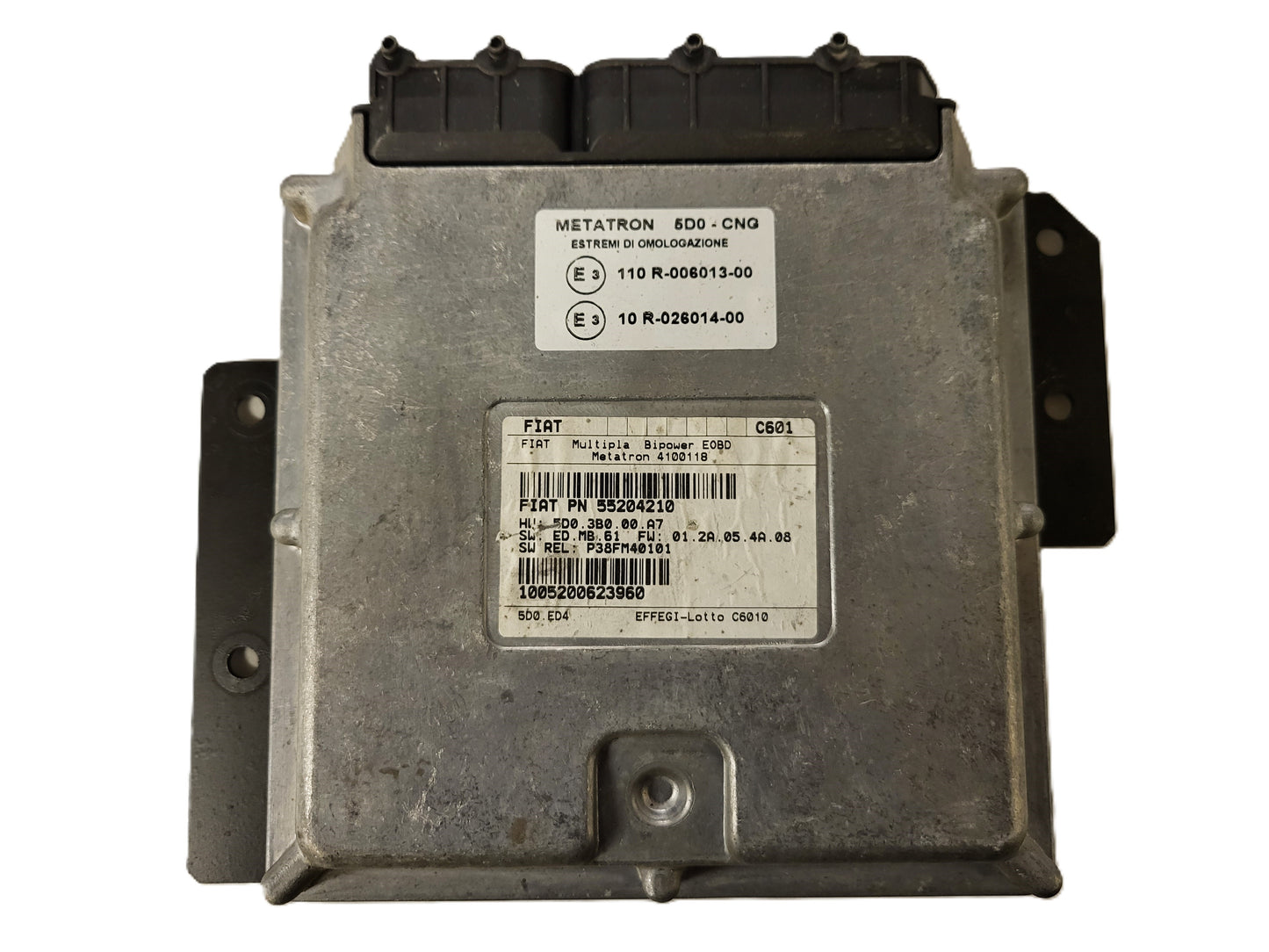 FIAT MULTIPLA 1.6 GAS METANO ECU / 55204210 / 4100118 / METATRON