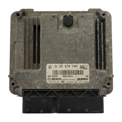 OPEL MERIVA B ECU / 0281017587 / 55578704 / 55575349 / BOSCH - B18-05 - 1