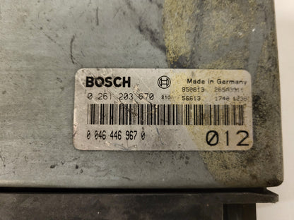 LANCIA ECU / 0261203670 / 00464469670 / 26SA3911 / BOSCH