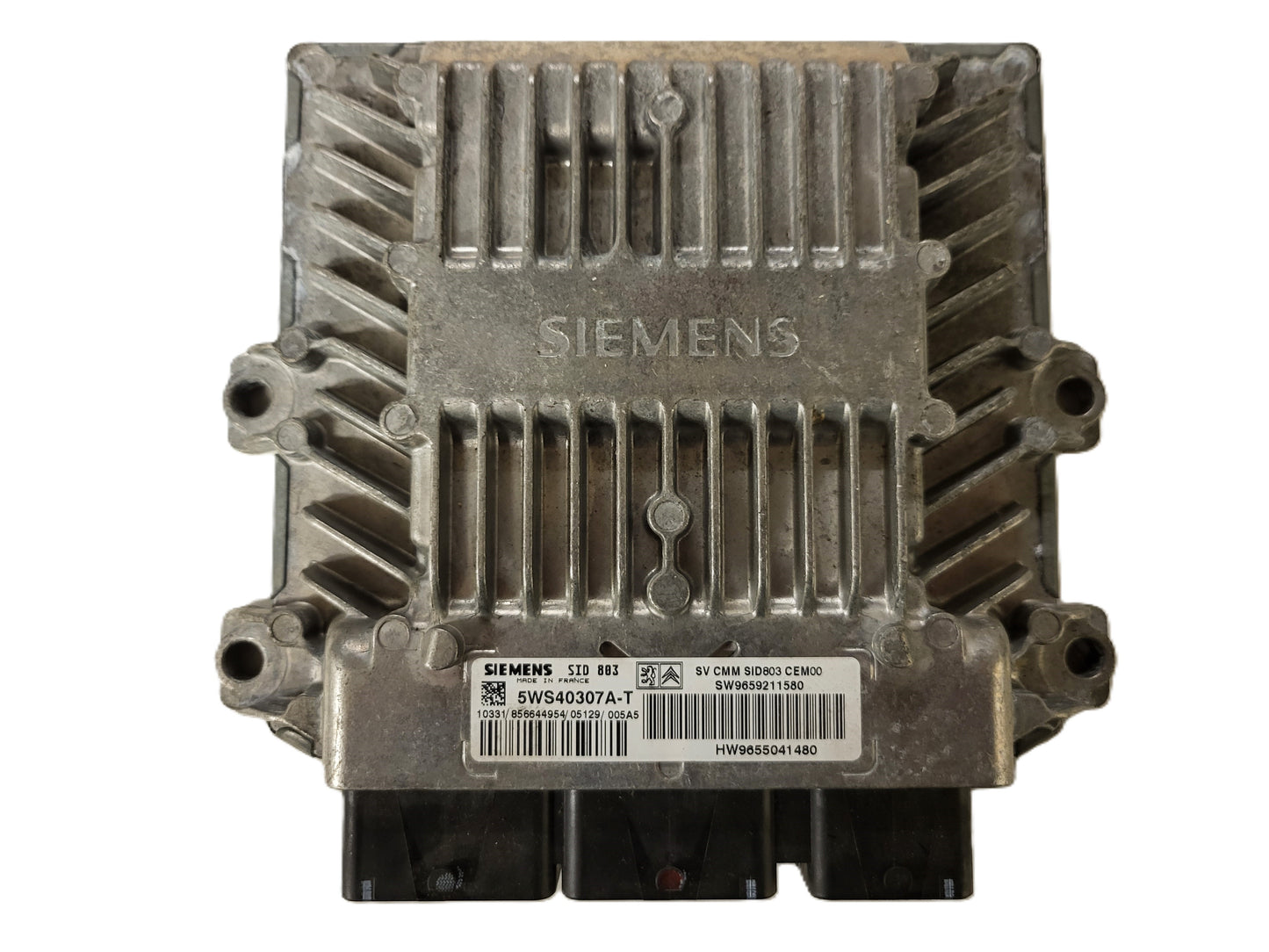 CITROEN C5 ECU / 5WS40307A-T / SW 9659211580 / HW 9655041480 / SIEMENS