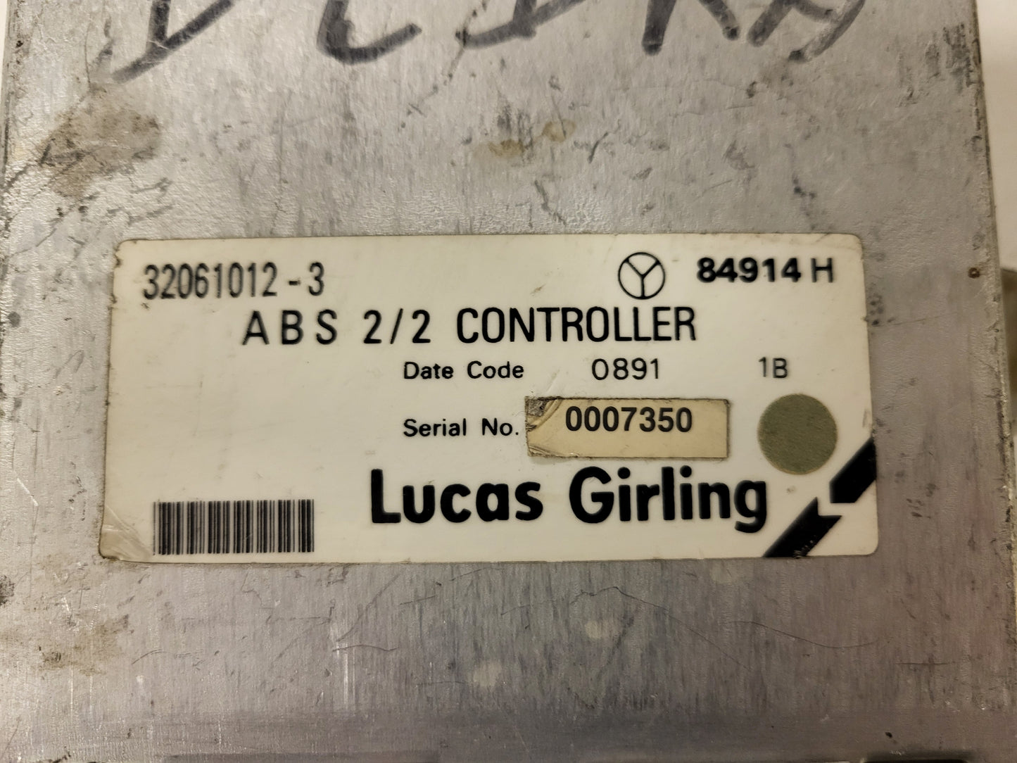 FIAT LANCIA ALFA ROMEO ECU / 32061012-3 / 84914H / ABS CONTROLLER