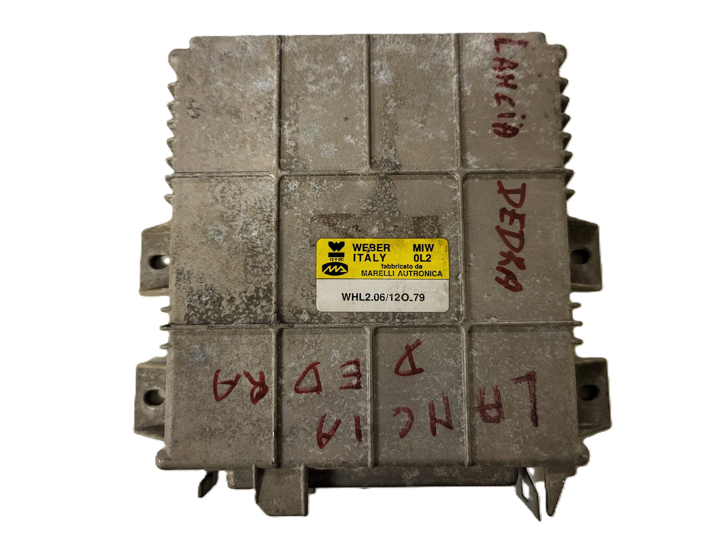 LANCIA DEDRA 1.6 ECU / MIW 0L2 / WHL2.06/12O.79 / WEBER ITALY